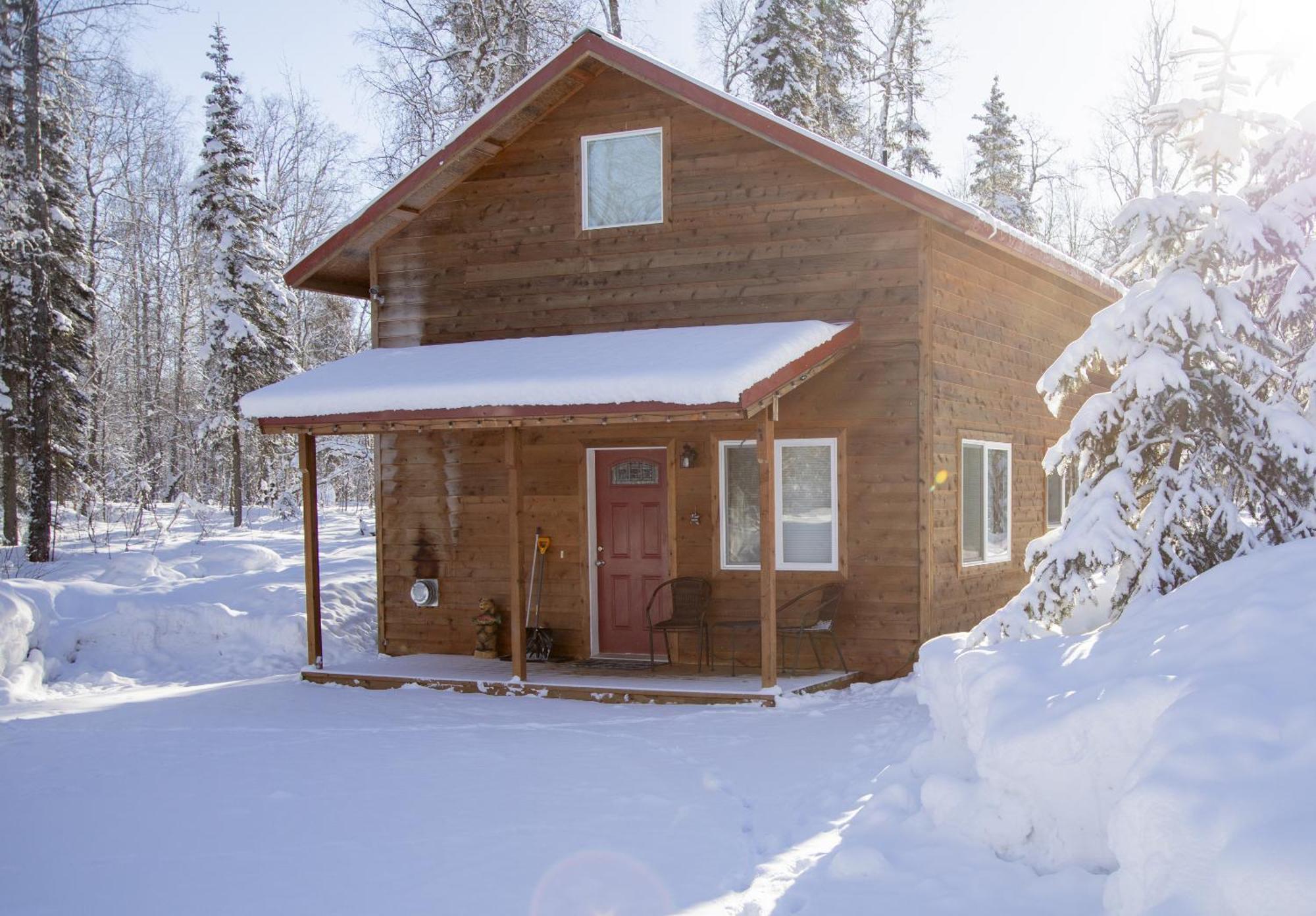 Willow Cabin Talkeetna Exteriör bild